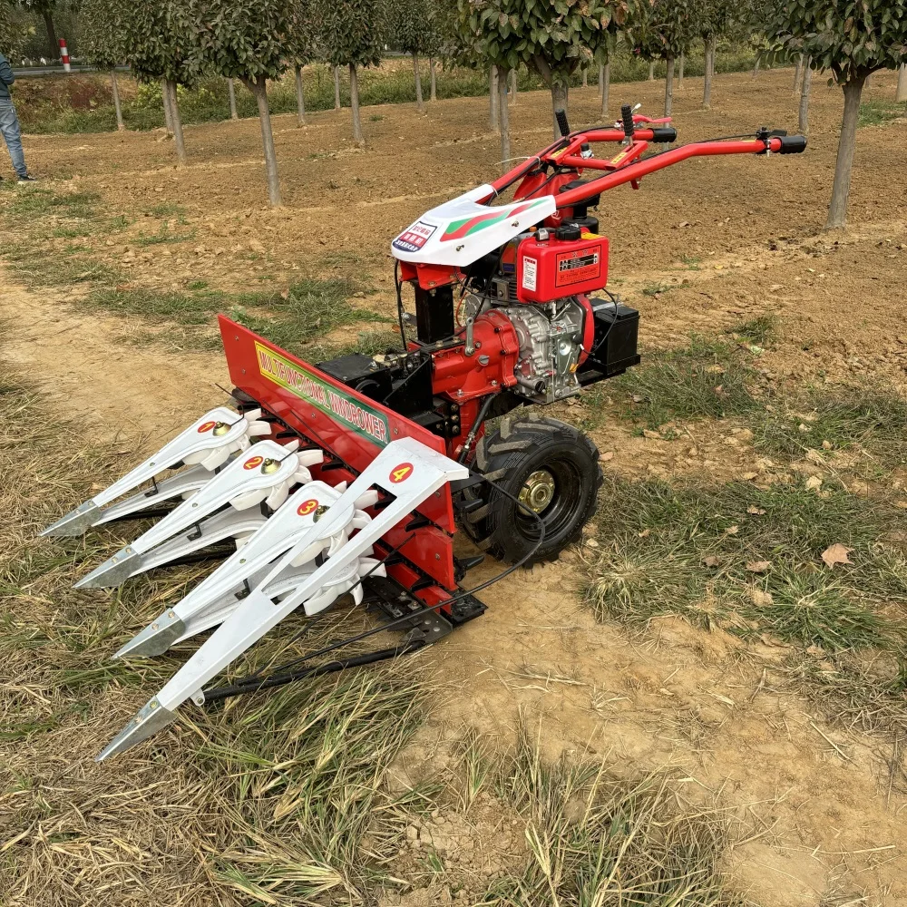 Hot Selling High-Quality Designed Rice Harvester, Suitable For Rice Fields, Wheat, And Rice Harvesting Equipment