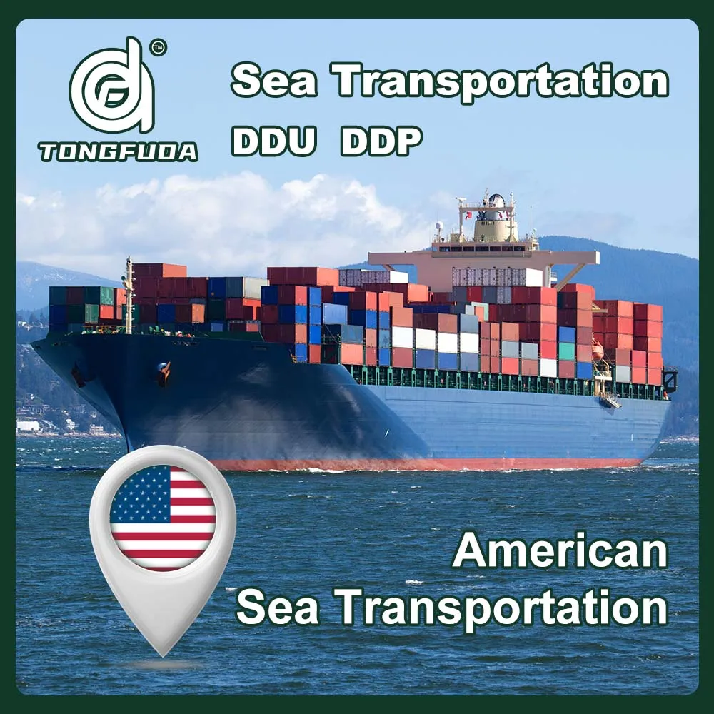От морской доставки, экспресс-экспедитор, от двери до двери, Ddp Шэньчжэнь в США, доставка Fba