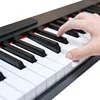 Хорошее качество клиентская портативная цифровая клавиатура для пианино 88 клавиш с перезаряжаемой батареей и MIDI через