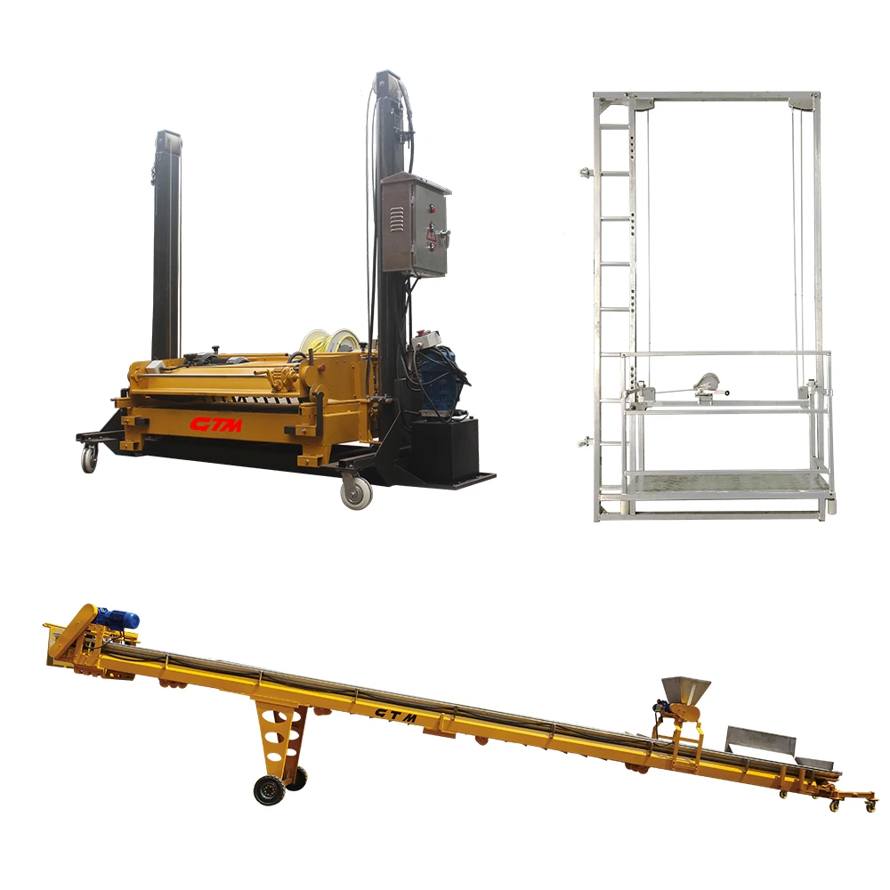 picking lorry harvest machine Manuel elevator