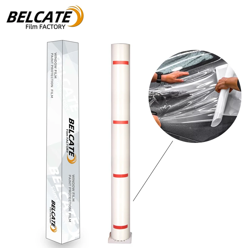 BELCATE 5-year warranty ppf 6.5mil Clear Car HD ppf Car Paint protective film aliphatic paint protective film