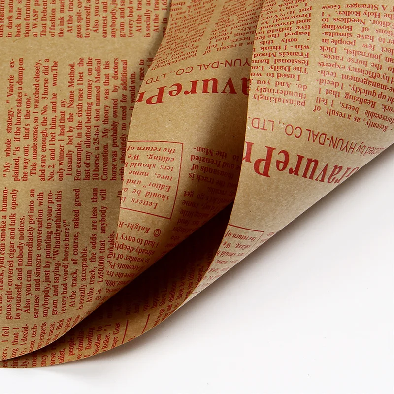 
decorative Newspaper craft paper newspaper wrapping paper 