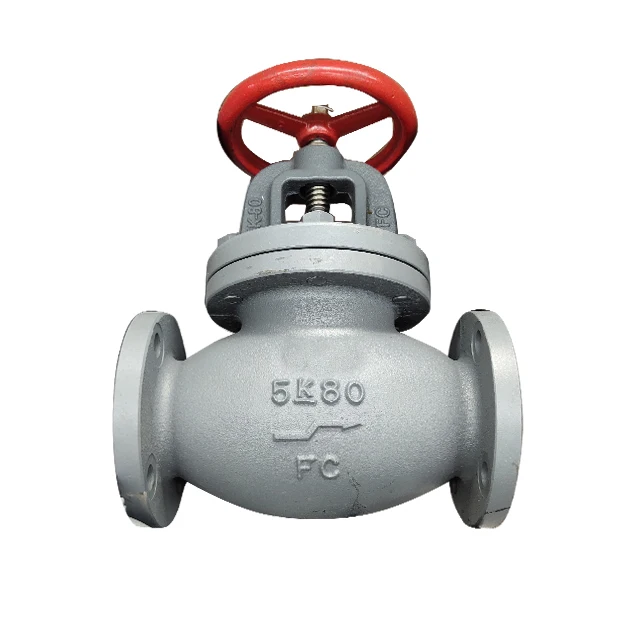 Marine Valve JIS F7353 CAST IRON SCREW-DOWN CHECK GLOBE VALVE 50A-350A