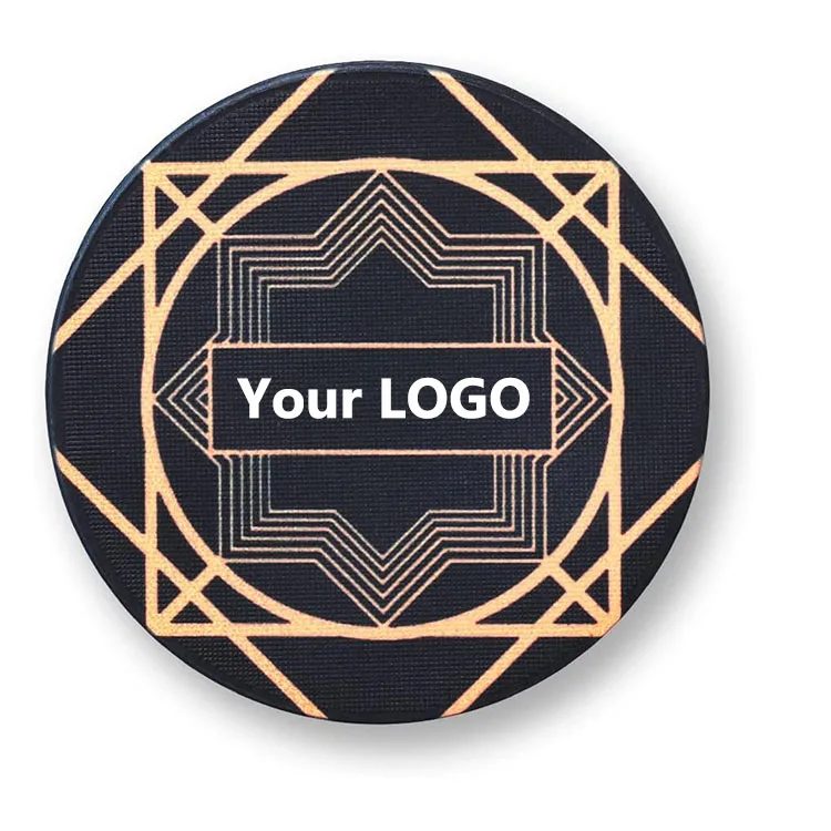 Professional High End 500 Piece Casino Poker Set Custom Square Sublimation Lightweight 14g Made Ceramic Acrylic Plastic Clay