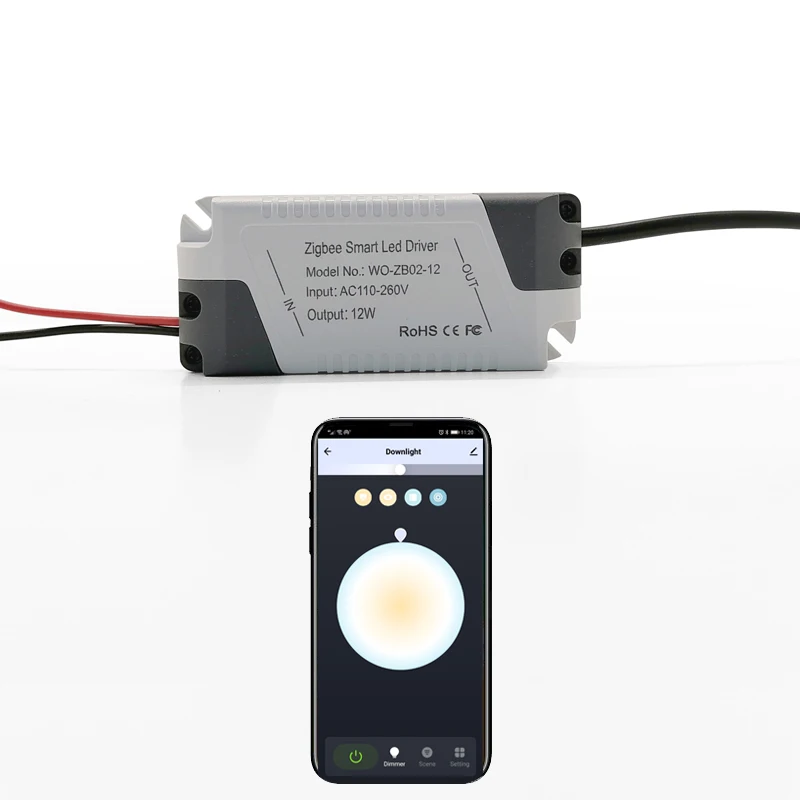 Smart led driver 3W 6W 9W 12W LED power supply unit lighting transformers zigbee tuya dimmable panel lamp driver