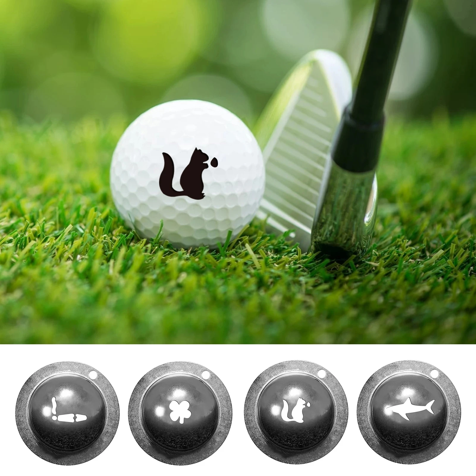 2022 New Style Custom Metal Golf Accessories Personalized Golf Ball Marker