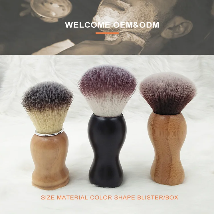 Factory Own Brand Vegan Cosmetic Brush Sets Beech Shaving Brush