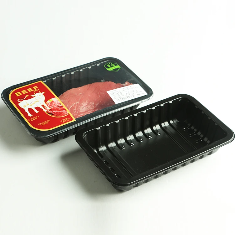Food Grade and High Quality PP Plastic Food Meat Poultry MAP Tray for Storage Food Keep Fresh