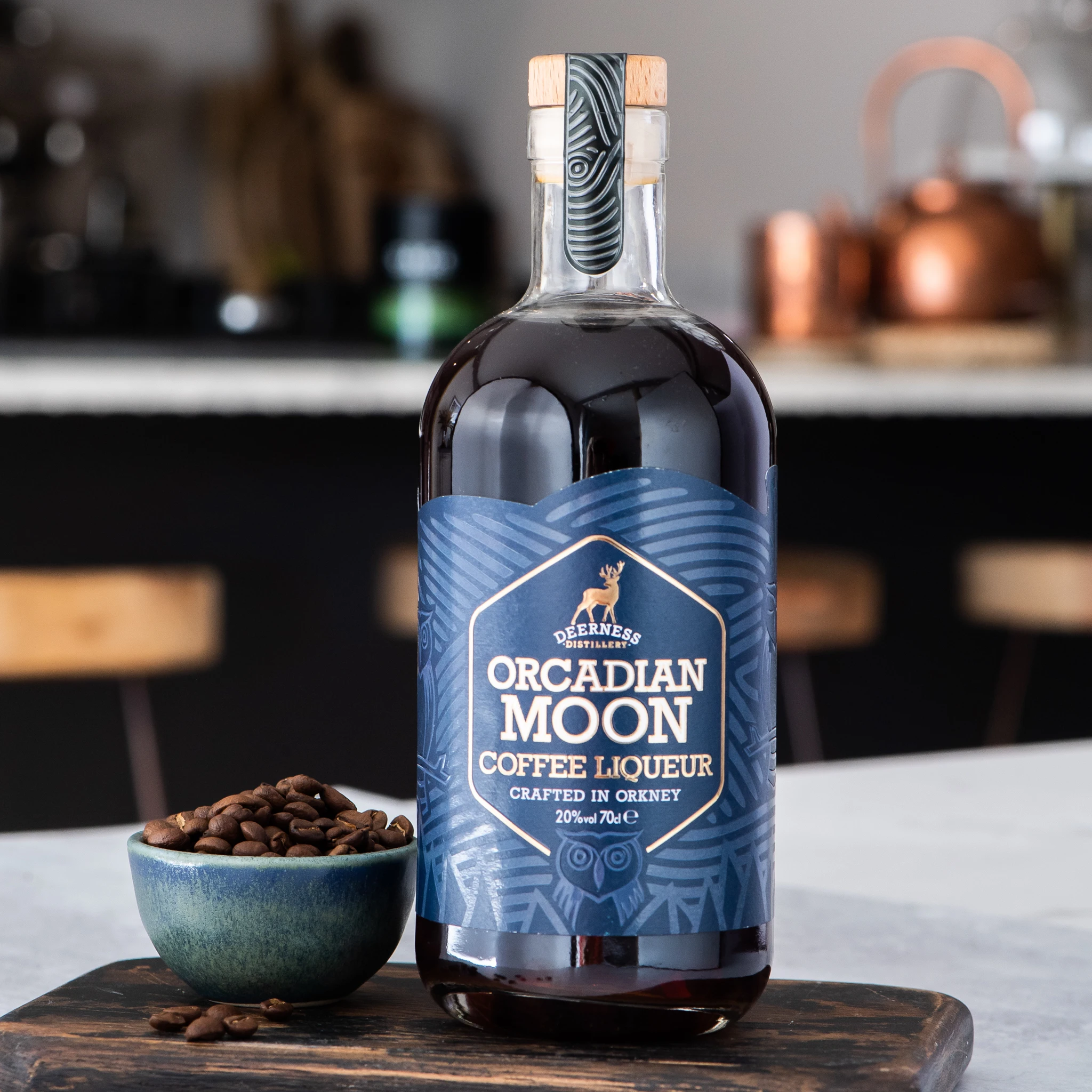 Многоразовая наградная премиальная кофейная ликер Orcadian Moon 70CL бутылка Scotland UK 700 мл Оптовая Продажа
