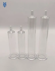 Wholesale 5ml 10ml Plastic Syringe Tube Airless Eye Cream Cosmetic Syringe Bottle