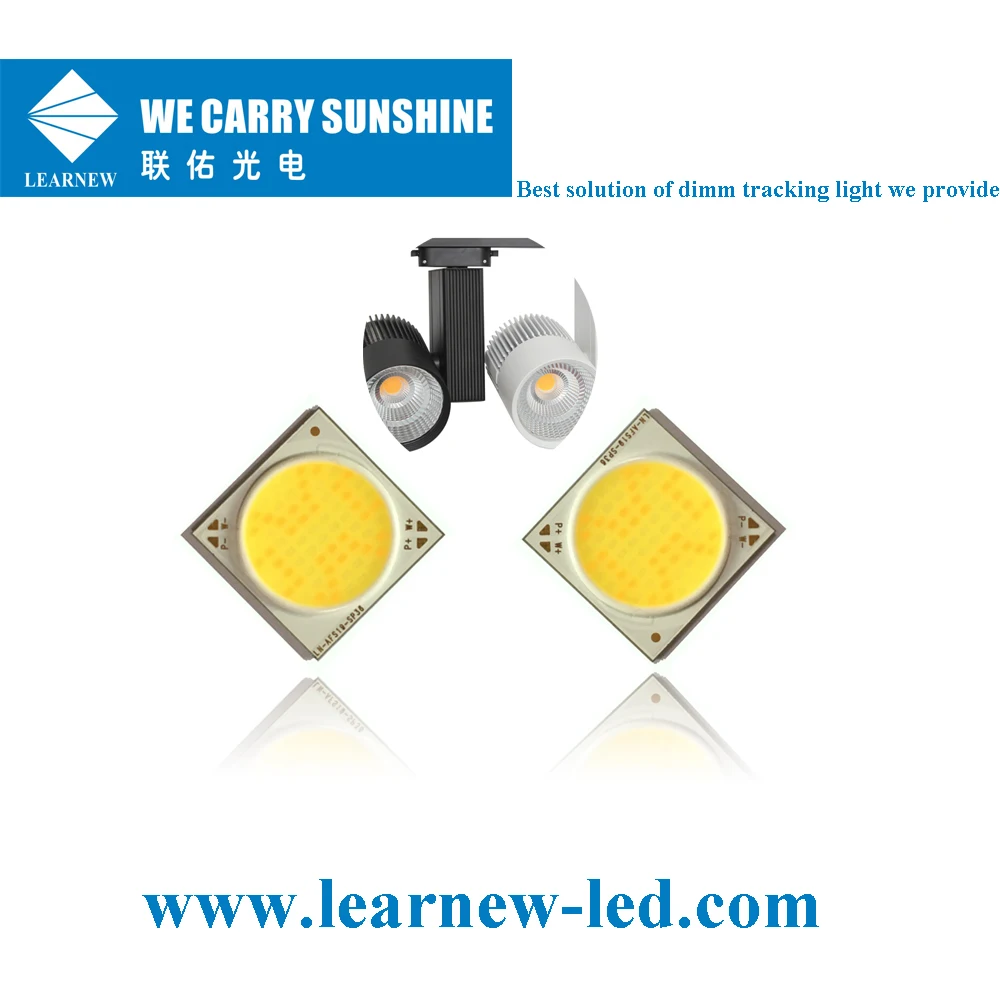 1919 120m/w color change 2700k-6500k warm white to white dimming 36v 24w 48w 72w bicolor cob led for led tracking light