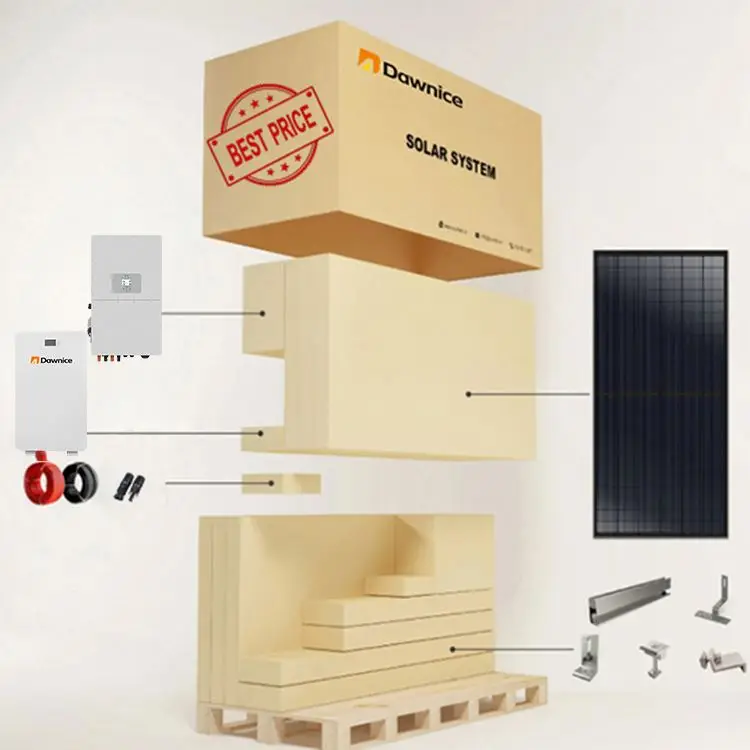 Buy solar energy system complete solar system setup home 5-10kw solar kits for africa residential house