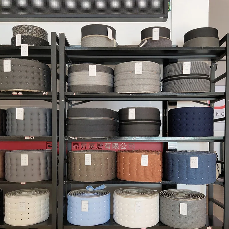 OEM ODM New arrival knitted linen fabric quilted mattress border fabric