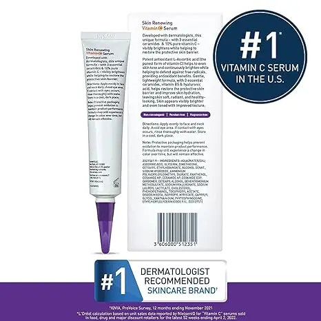 CeraVeS 10% VC Skin Renewing Hyaluronic Acid B5 Acne Removal Whitening Moisturizing Vitamin C Serum Wholesale