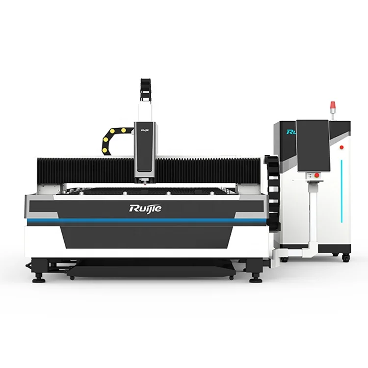 2021 New Design RJ3015H CNC Fiber Laser Cutting Machine For Processing Metal Production