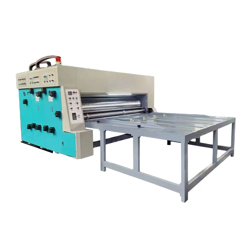 Carton Box Making Machine Flexo Printing Machine Slotter Rotary Die Cutter Carton Box Printing Slotting Die Cutting Machine