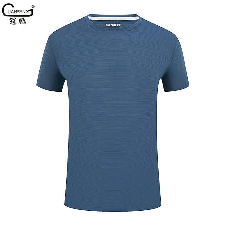 Wholesale Good Quality Short Sleeve T-Shirt Polyester /Spandex Quick-Dry Blank O-Neck Custom Design Men and Women T-Shirts