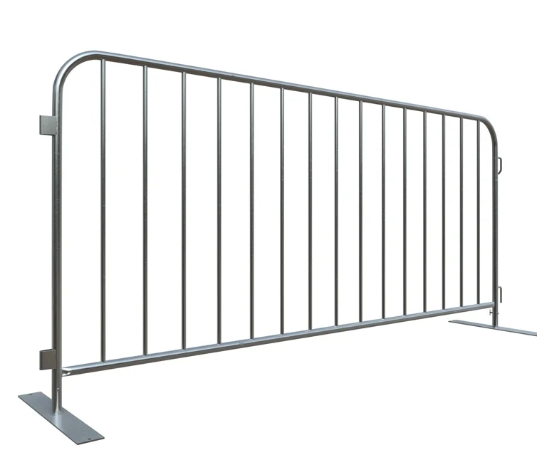 waterproof temporary road fence metal crowd contril barrier steel public panel fence