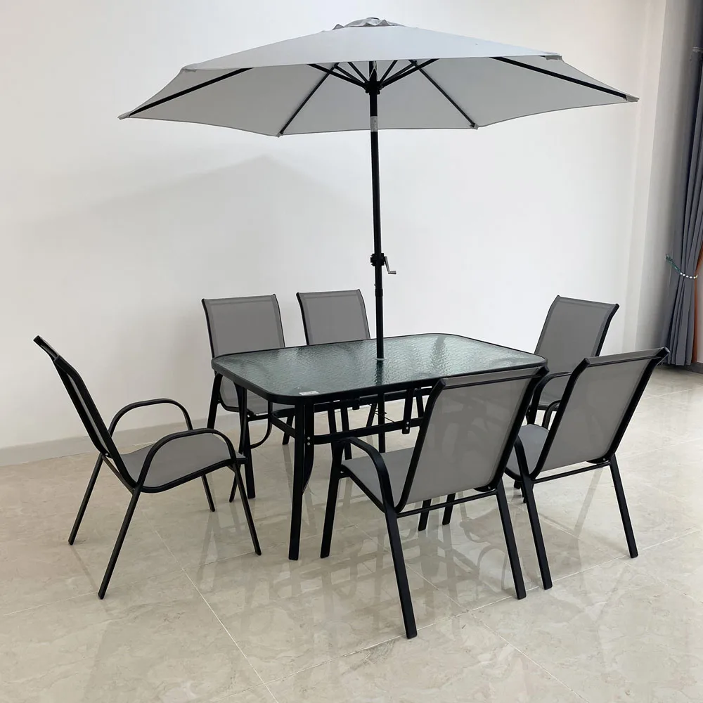 
YCYJ Outdoor Furniture Folding Table Picnic Rectangle glass Tables Portable glass Folding Tables 