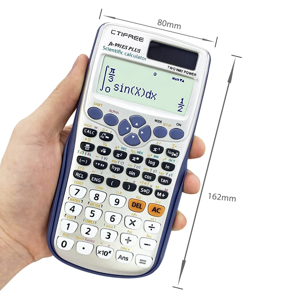 Калькулятор Пользовательский логотип студент Многофункциональный экзамен специальный научный компьютерный производитель электроники калькулятор fx-991es Плюс