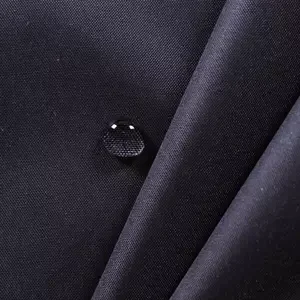 Eco-friendly Materials 100 HQ 50 60 70 gsm 190T 210T 230T 260T polyester taffeta lining fabric black white color for clothing