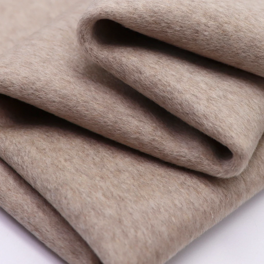 ODM Brushed Double Breasted Woolen Cloth Fabric for Trench Coat