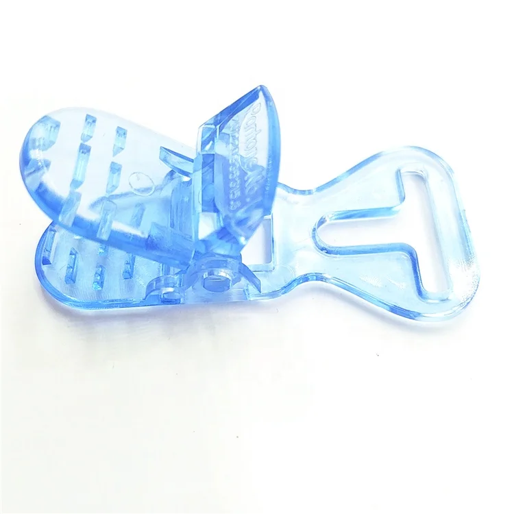 
Custom cheap colorful baby Pacifier badge 2.0 plastic Clip 