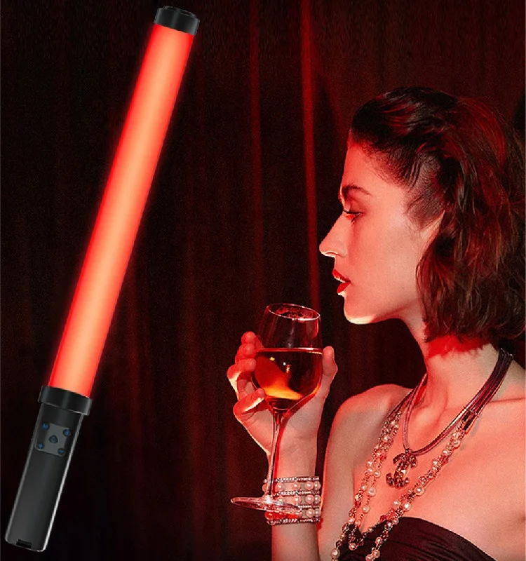 Biumart Handheld Fill Lamp High Color Rendering Dual Color Mode Professional Portable Photography Light RGB Fill Light Stick