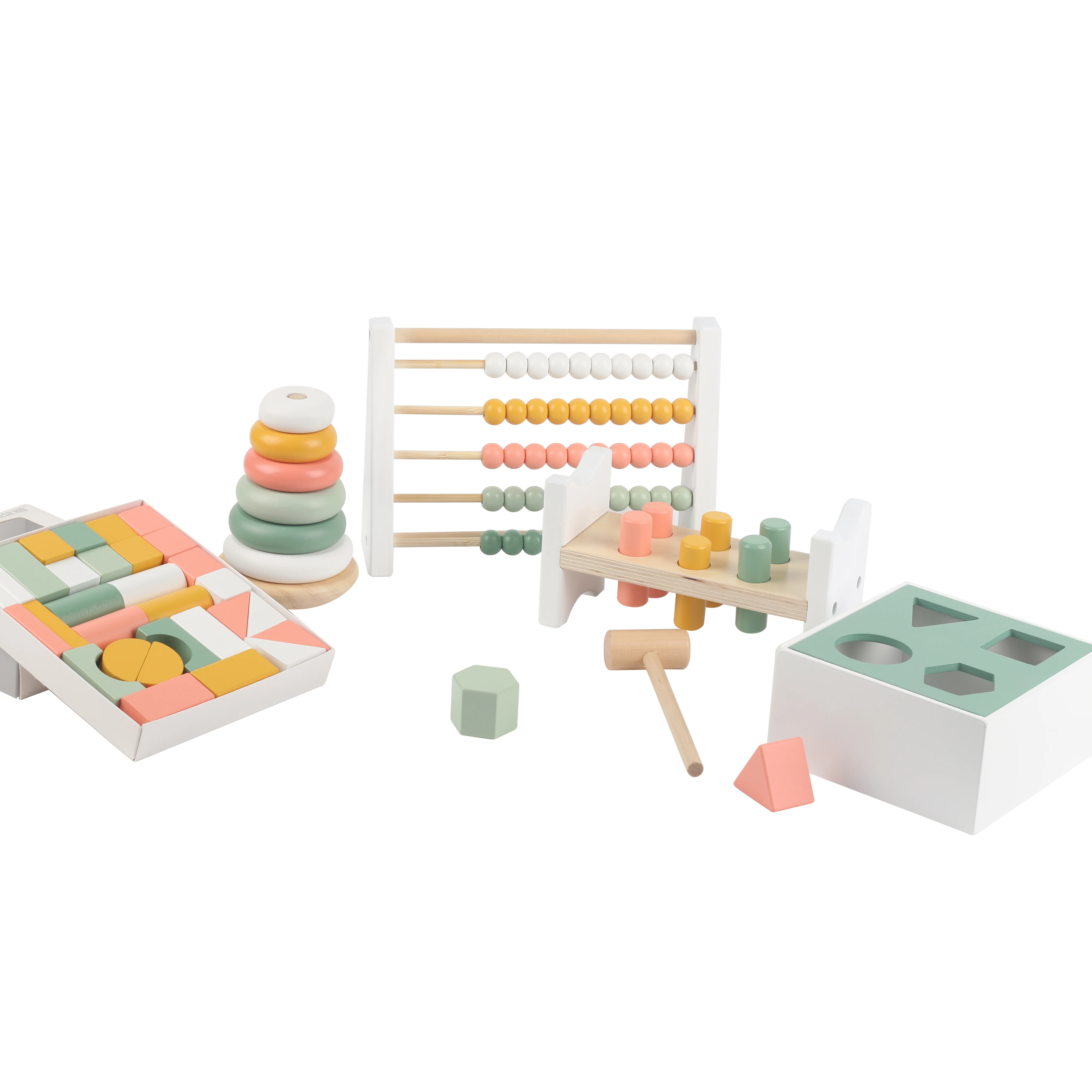 Wooden Baby Montessori Material Toys Sensory Inspiration Educational Games Toys For Kid