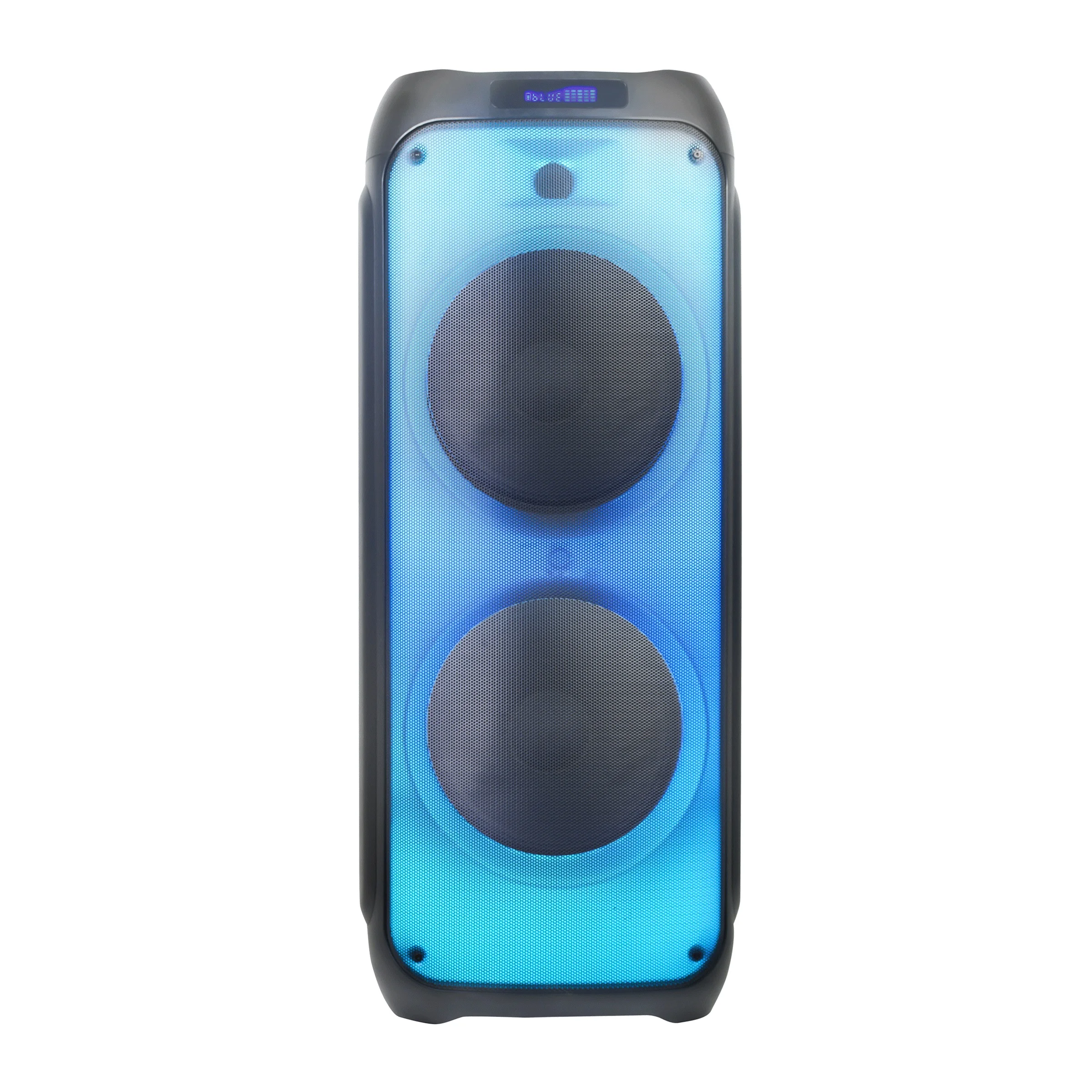 Temeisheng TMS-1251 Party Speaker System with USB/TF/Aux/FM/Remote Control Long Battery Life Echo Show for Karaoke/Party/Church