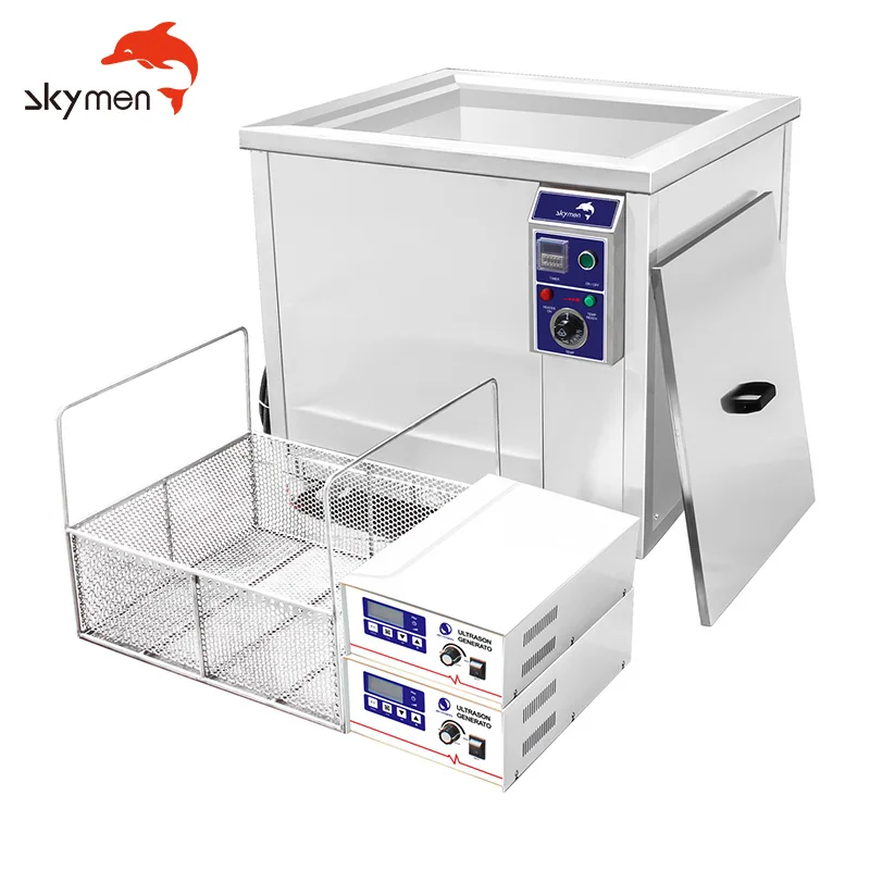Skymen Factory JP-480ST 2400W 175 Liters ce rohs Industrial Sonic Carburetor Cleaner Dirt ,Oils , Lubricants, Carbon Cleaning