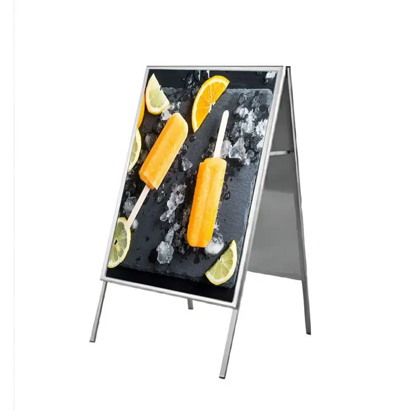 High Quality Free-Standing Double Side Banner Stand for Advertising and Promotion Display