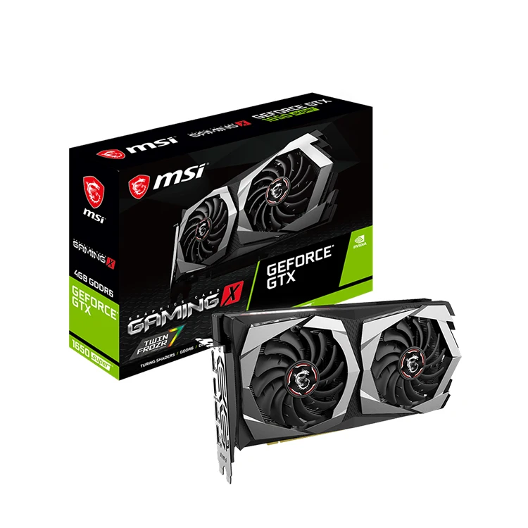  Видеокарта NVIDIA GTX 1650 супер OC 6G видеокарта с 6 ГБ GDDR6 192-бит интерфейс памяти 1660