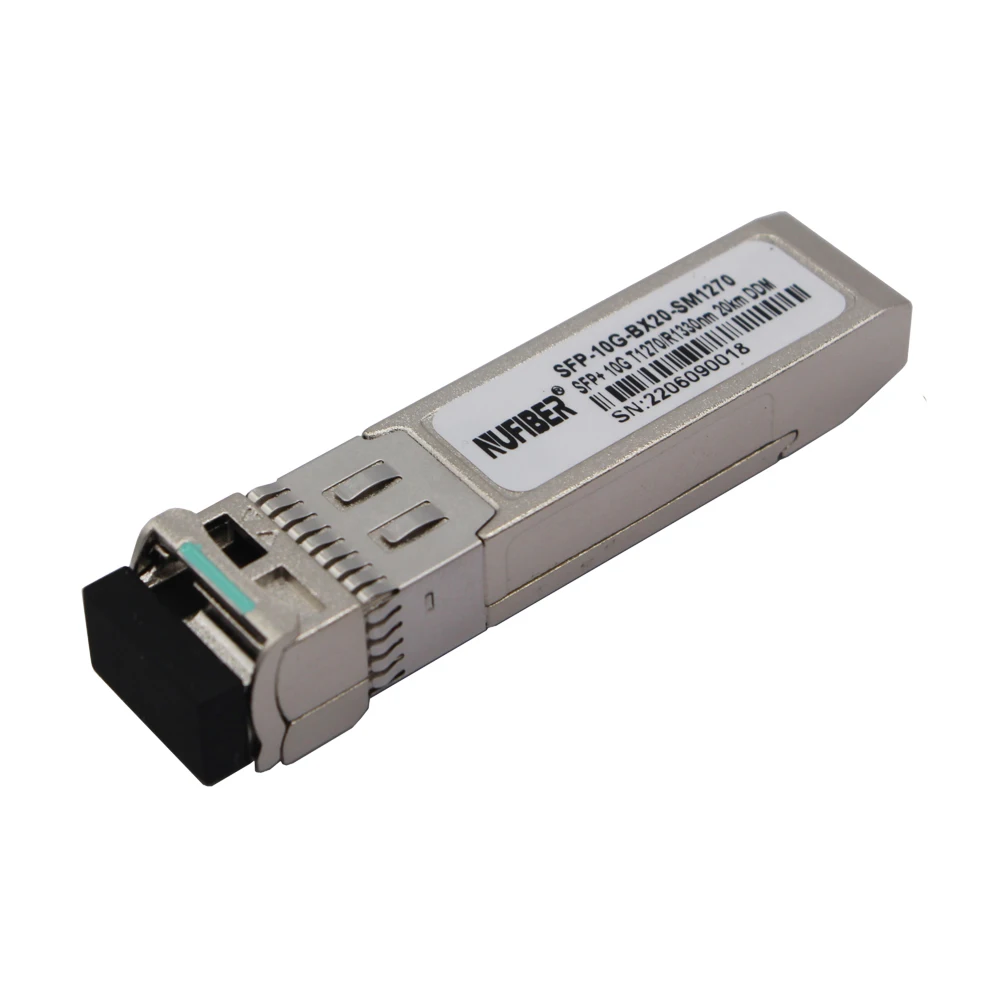 10G SFP+ BiDi 1270nmTx/1330nmRx SMF LC 20KM  SFP Transceiver with CWDM DFB
