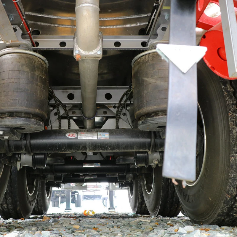 Tanker Truck Trailer 45000 L Muti-compartment Petrol Oil Tanker Fuel Tank Semi Trailer For Sale