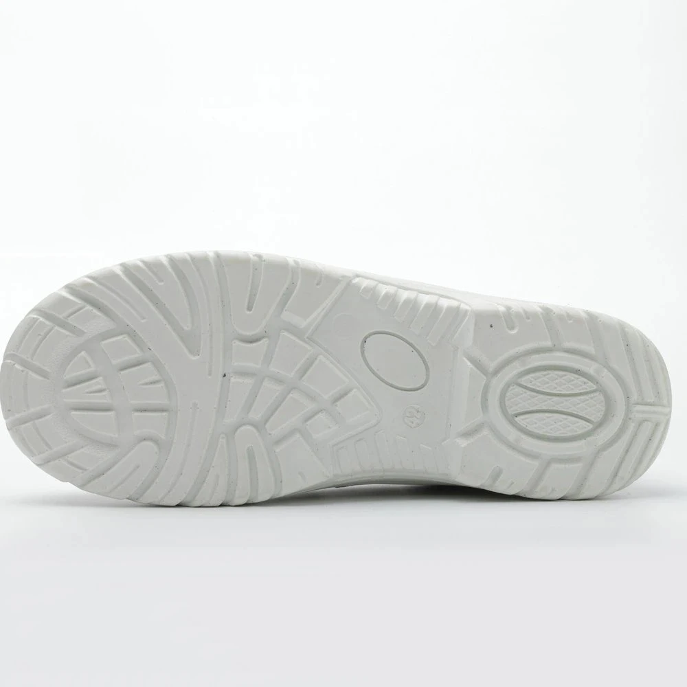 JIANKUN White Genuine Leather Anti-Static PU ESD Clean Room Shoes Kitchen Waterproof S2 chef shoes nurse doctor safety shoes