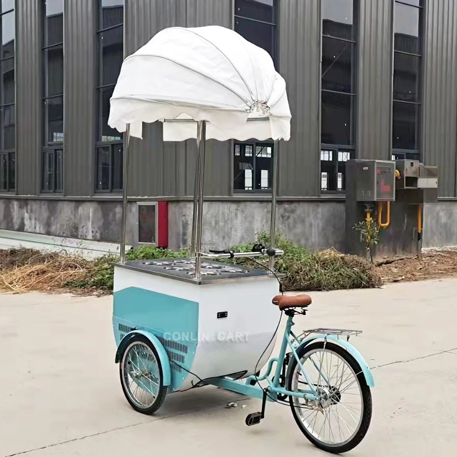 Factory  price portable bike for sell ice cream customized ice cream bicycle  for sale
