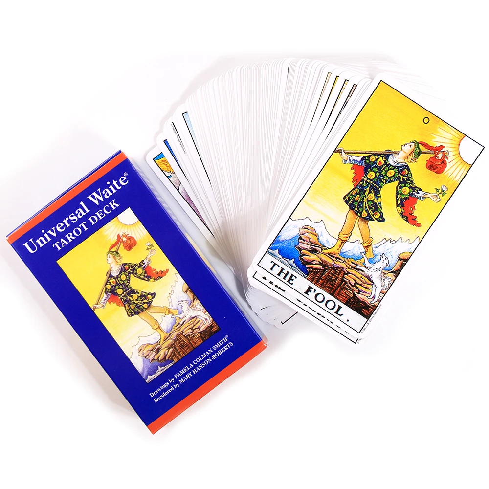 Factory Tarot Cards With Guidebook Custom Printing Cheap Tarot Oracle Cards Universal Waite Tarot