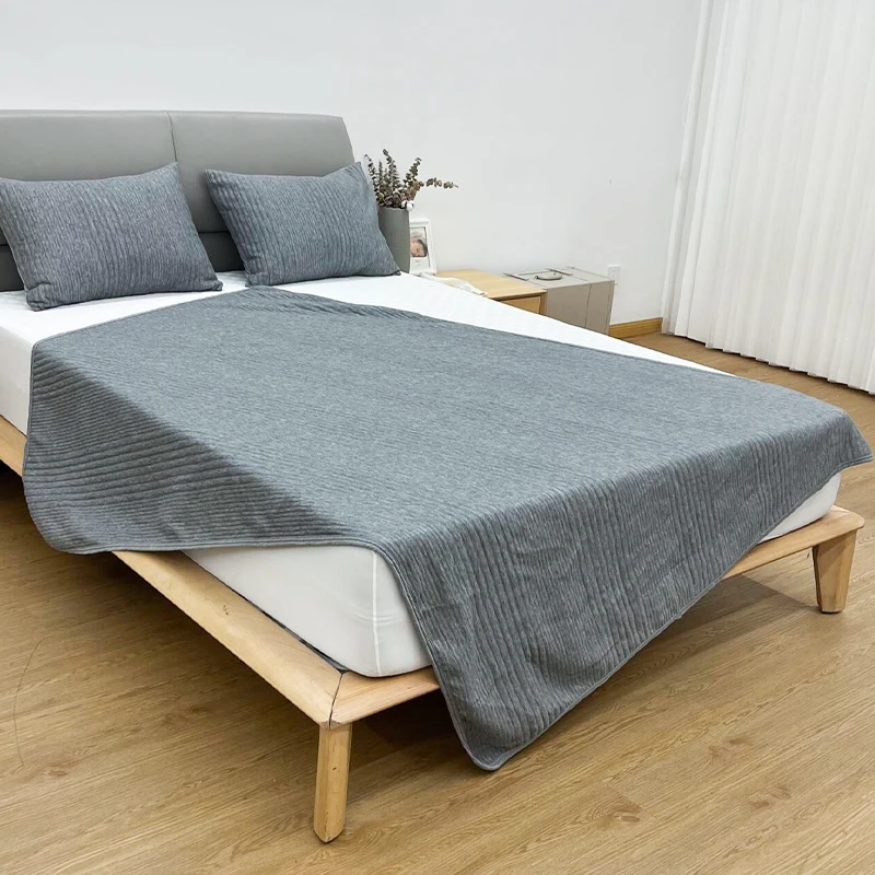 3D air fabric style Blanket set -coverlet Blanket set - Thickened Warm Double-layer Facecloth, Machine Washable all -season