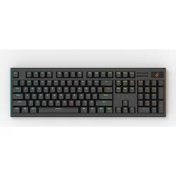 Игровая клавиатура Freenman с ультратонким дизайном, металлический алюминиевый корпус, механическая беспроводная клавиатура с RGB-подсветкой для ПК, Mac