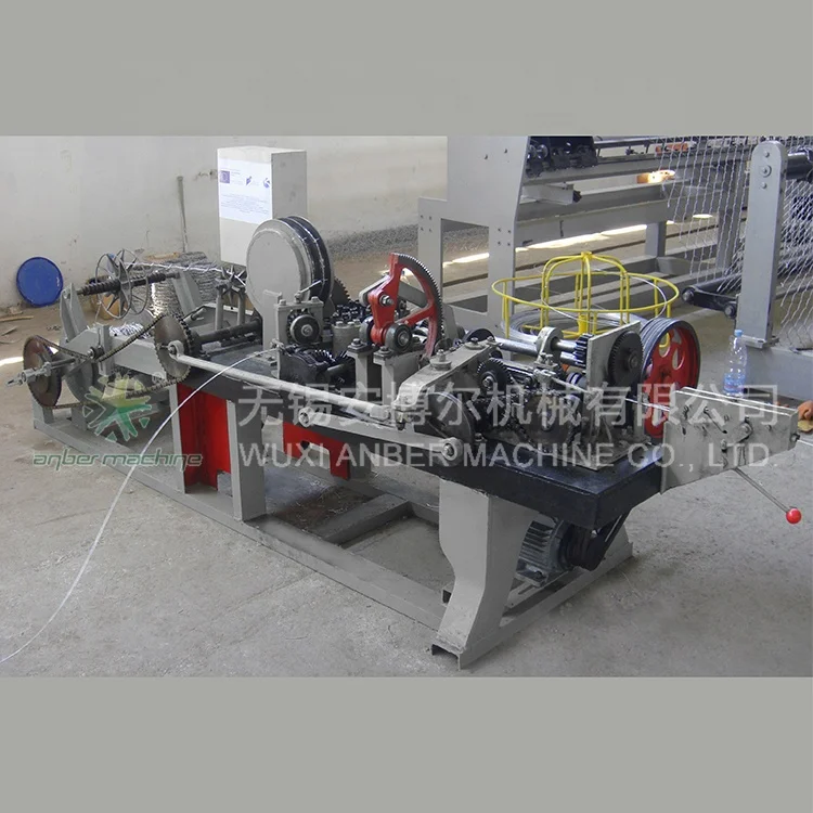 CS-C reverse twist barbed wire machine