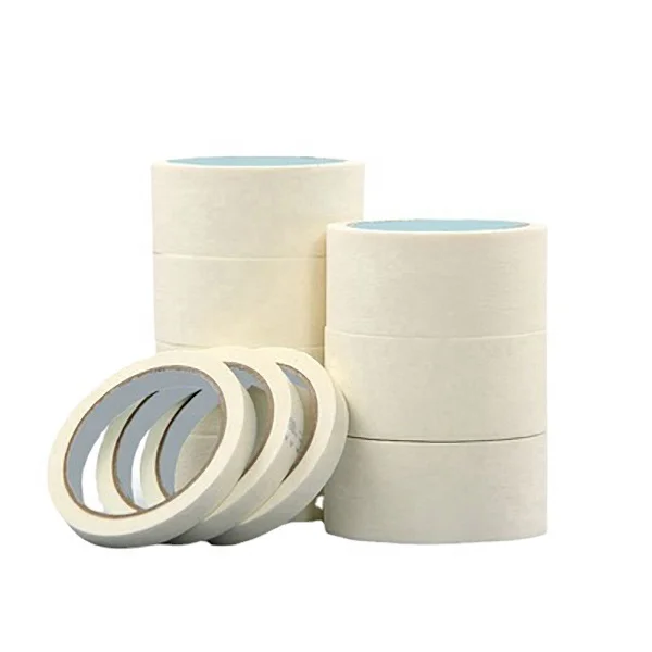 Masking tape paper can be written, car paint and baking lacquer cream-white masking tape