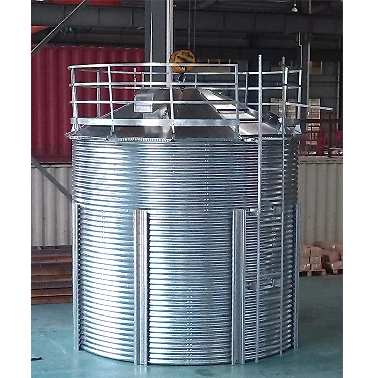 
Grain steel silo bolt assembly galvanized carbon steel silos price 