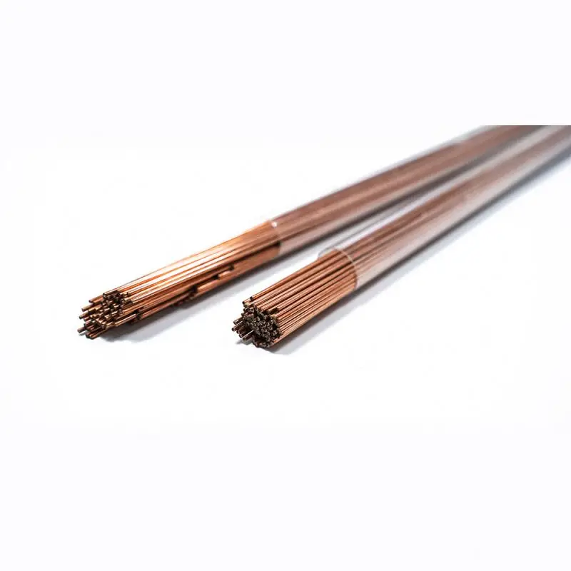 Self-fluxing Phosphor Copper Round Brass Low Temperature Welding Rods Brazing Easy Soldering Refrigerator 2mm/1.6mm