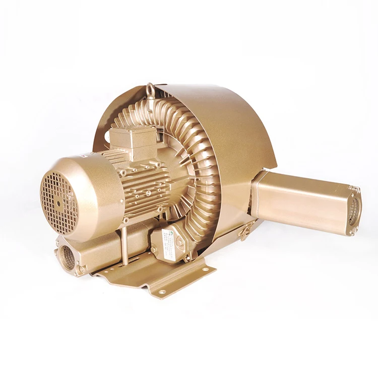 5.5hp Электродвигатель с приводом, боковой канал, воздуходувка для тканевой машины