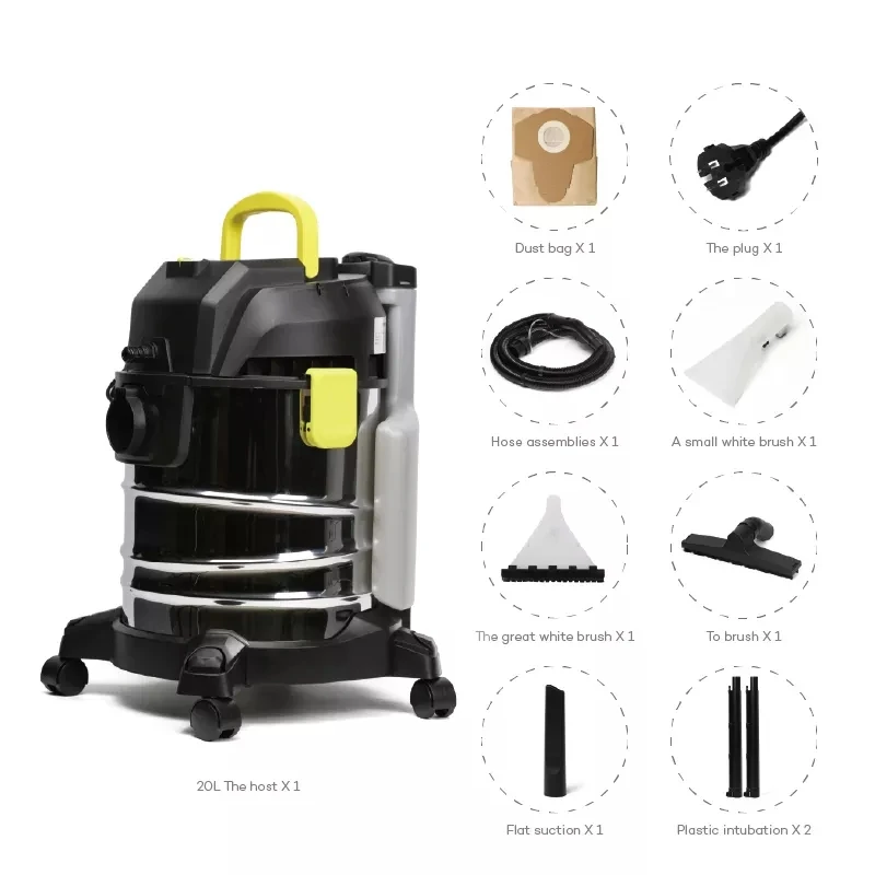 Car Detailing Brush Cleaner Automatic Vacuum Washer household Commercial Outdoor Washing Equipment