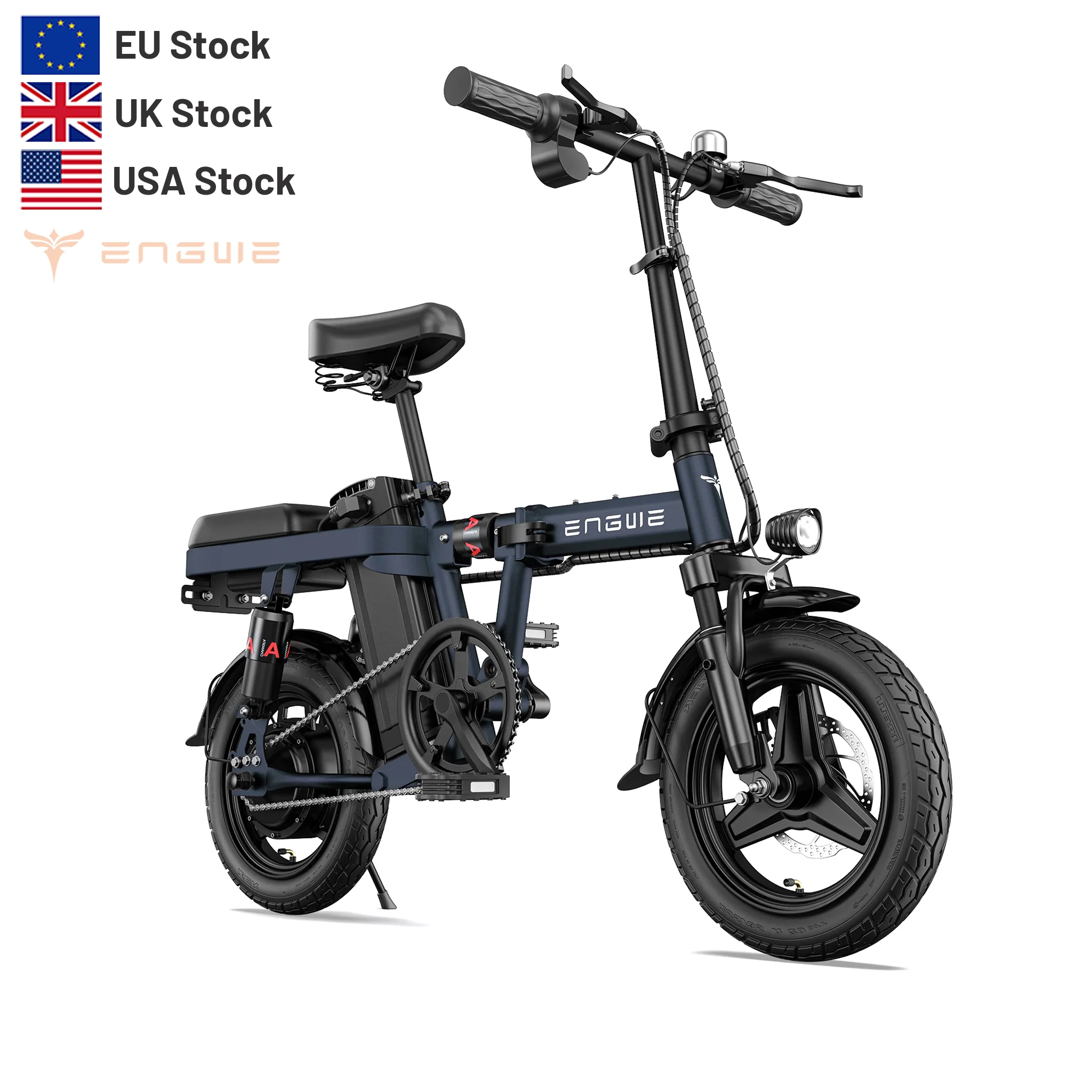 ENGWE T14 250W Folding Ebike 48V 10Ah City E-bikes Ready to Ship Electric Road Bike