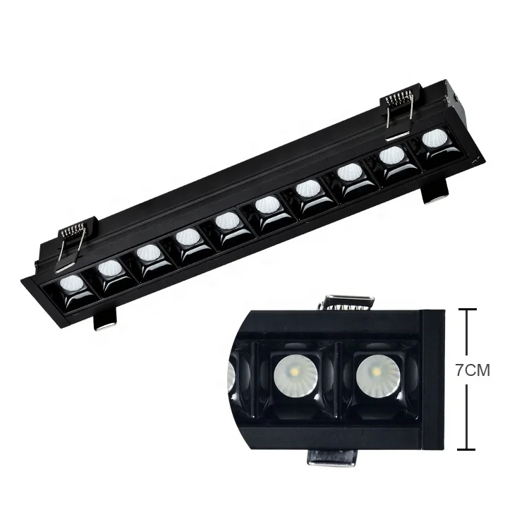 Ceiling Pendant Led Linear Lighting Fixtures For Home/Office/Studio/School/Hospital/Shopping Mall Light