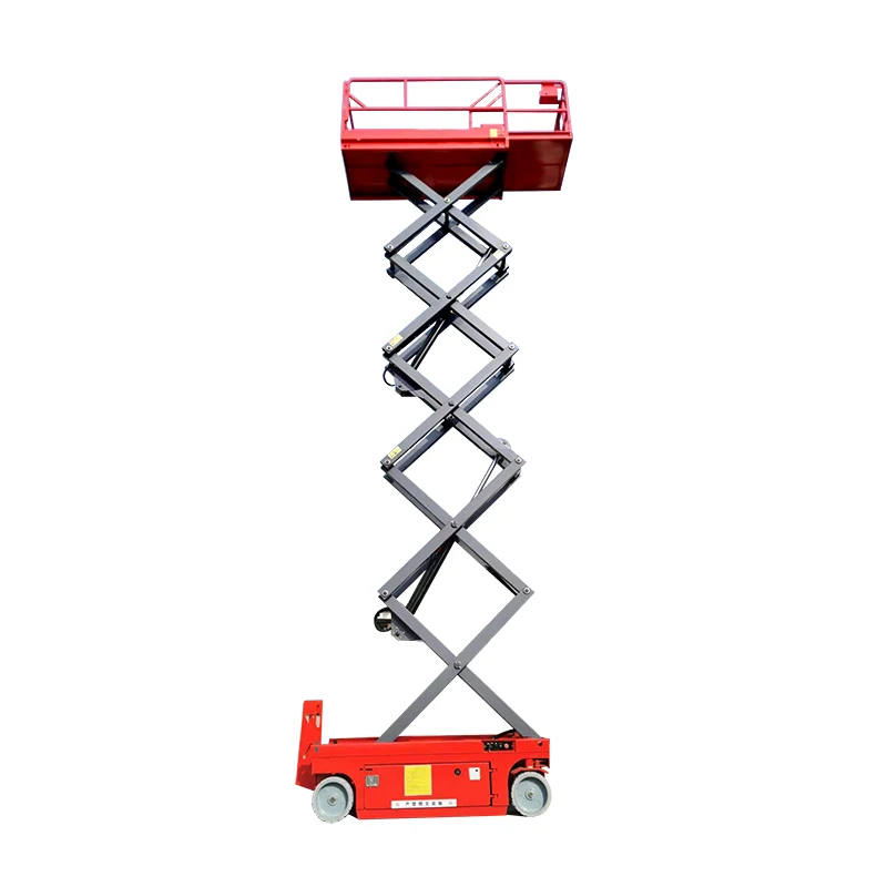 Top Supplier 13 to 59ft Mobile Hydraulic Arm Raising Scissor Lift Platform