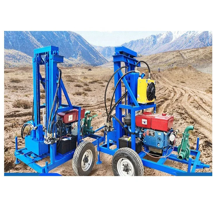 New Boring Rig Deep Well Boring 400 m Drill Rigs Borehole Drilling Machine for Geological Exploration Water Well in kenya